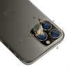 3MK Lens Protection Pro iPhone 14 Pro /14 Pro Max grafitowy/graphite Ochrona na obiektyw aparatu z ramką montażową 1szt.